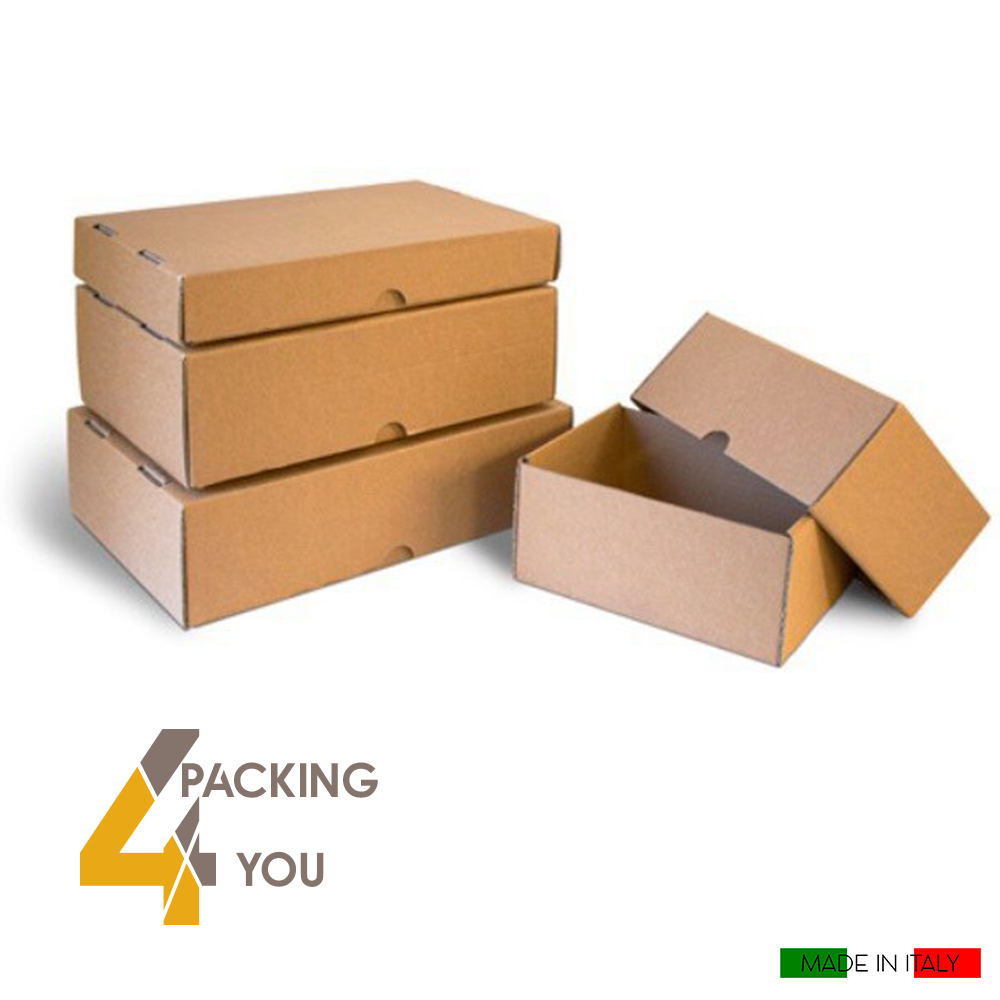 Scatole in Cartone con coperchio (50 pz) - Packing 4 You