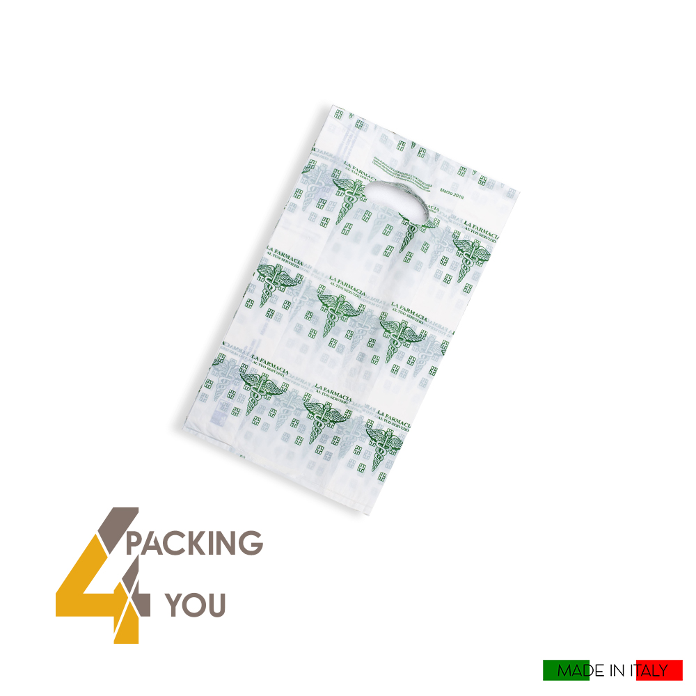 Sacchetti biodegradabili per farmacia - Packing 4 You