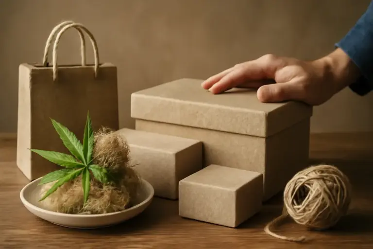 Materiali di packaging derivati da fibre di canapa: scopri i punti di forza poco noti ai piccoli artigiani