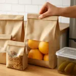 Conservare alimenti con sacchetti in carta kraft alimentare: sicurezza e freschezza subito