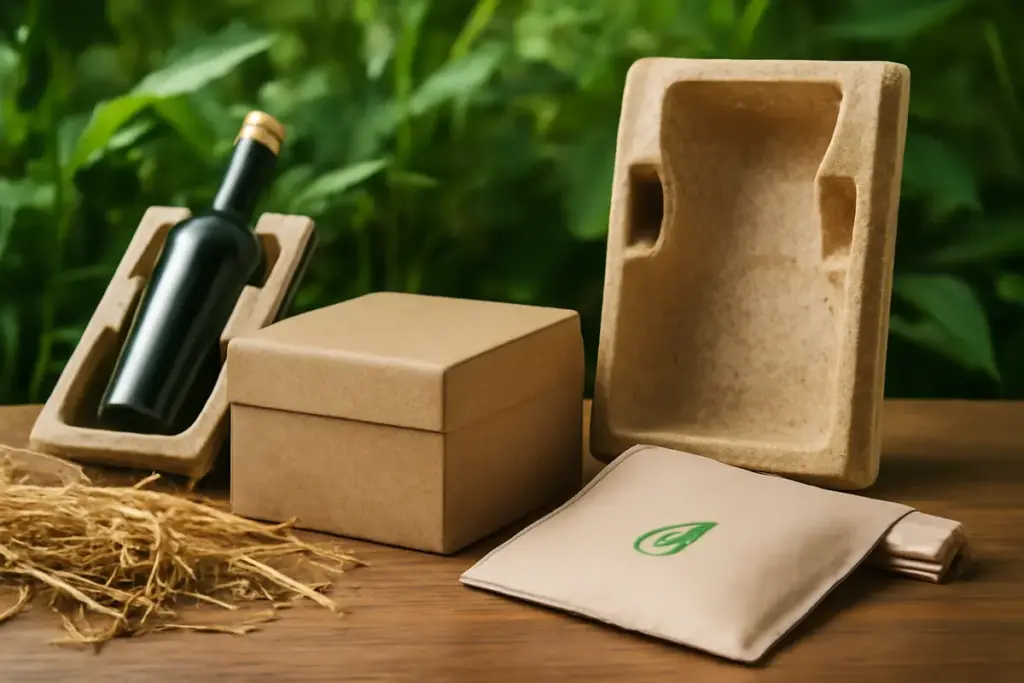 Materiale da imballaggio ricavato da scarti agricoli: un’opportunità concreta per la tua attività green