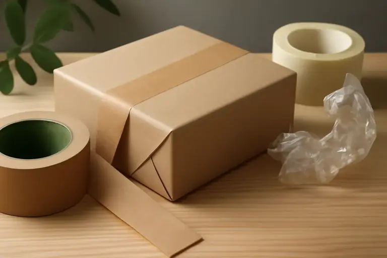 Nastri in carta gommata per pacchi green: l’alternativa efficace alla plastica che pochi usano