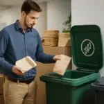 Imballaggi aziendali compostabili: il trucco per semplificare la gestione dei rifiuti interni