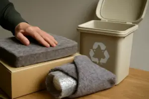Materiali di protezione in lana rigenerata: il vantaggio antiurto che pochi conoscono e il loro smaltimento facilissimo