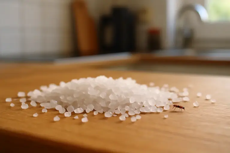 Formiche e sale: il metodo naturale che funziona davvero